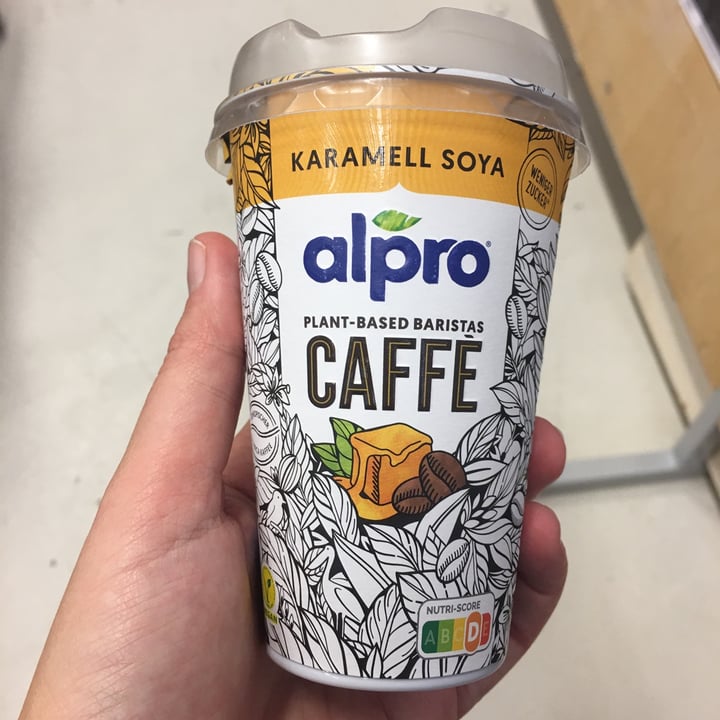 photo of Alpro Caramel soya Caffè Latte shared by @matinegri on  09 Dec 2021 - review