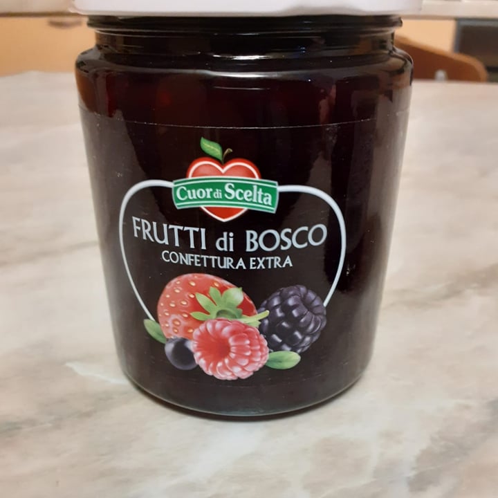 review photo of Cuor di scelta Confettura Extra Frutti di Bosco shared by @giuliazamagni on 30 Mar 2022 - review