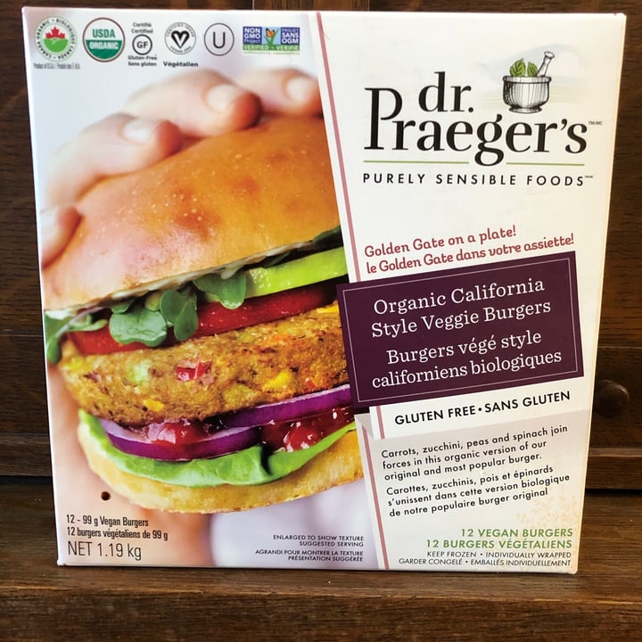 photo of Dr. Praeger's California Veggie Burgers shared by @lindsaymcmindsay on  26 Feb 2021 - review