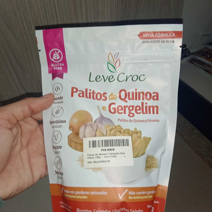 photo of Leve croc palitos de quinoa e gergelim shared by @jersyjehh on  11 Jun 2022 - review