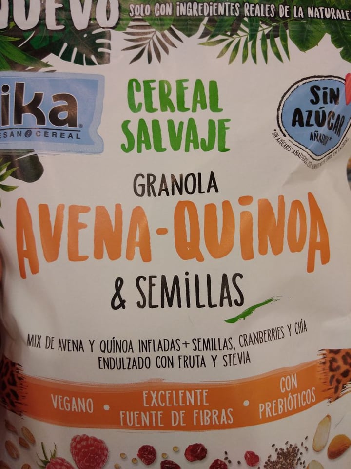 photo of Tika Cereal Salvaje shared by @lavacalaca on  20 Feb 2020 - review