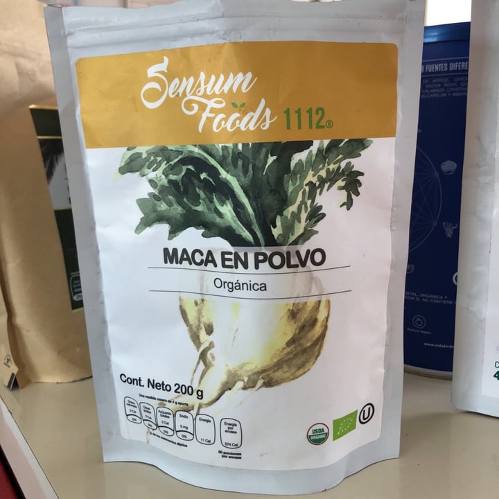 photo of Sensum Foods Maca en polvo orgánica shared by @eloisalhg on  09 Mar 2020 - review