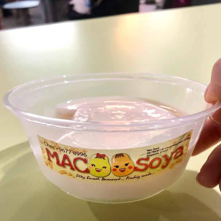photo of MAC Soya Beancurd pudding shared by @consciouscookieee on  20 Jun 2020 - review
