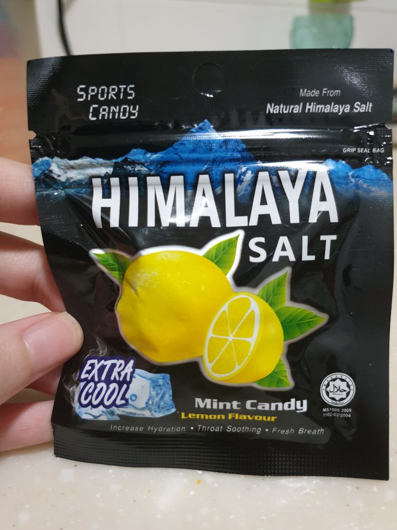 Get Yogee Sport Mint Candy, Himalaya Salt with Lemon Flavor Extra Cool  12packs Delivered