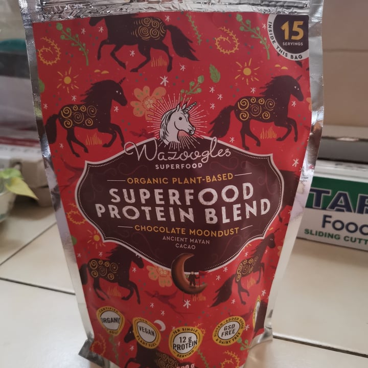photo of Wazoogles Superfood Superfood Protein Blend - Chocolate Moondust shared by @dahlenehanslo1709 on  31 Dec 2020 - review