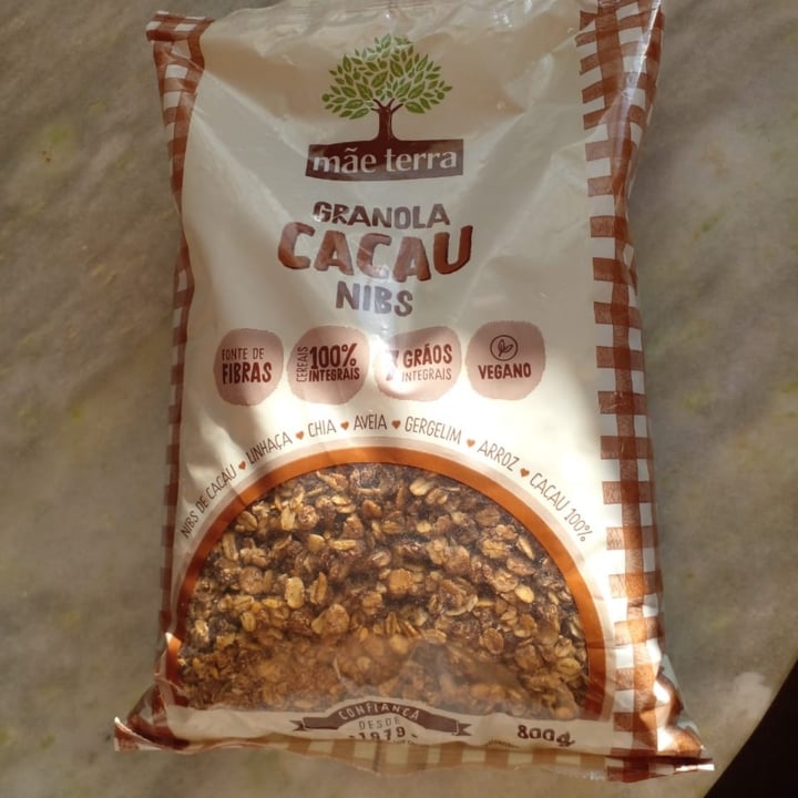 photo of Granola Mãe Terra granola  com nibs cacau shared by @marisalkopruchinski on  29 Jul 2022 - review