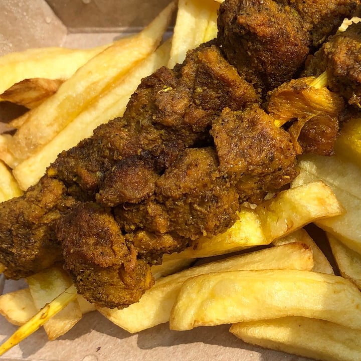 review photo of La Vegana Pinchito Moruno Vegano con patatas shared by @silvia110418 on 26 Aug 2021 - review