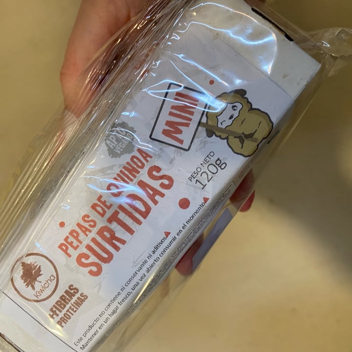 photo of Kiwicha Pepas de quinoa Surtidas Mini shared by @aloha88 on  12 Oct 2021 - review