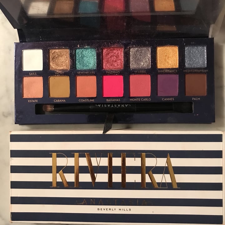 photo of Anastasia Beverly Hills Riviera Palette shared by @racheljanehall on  29 Apr 2020 - review