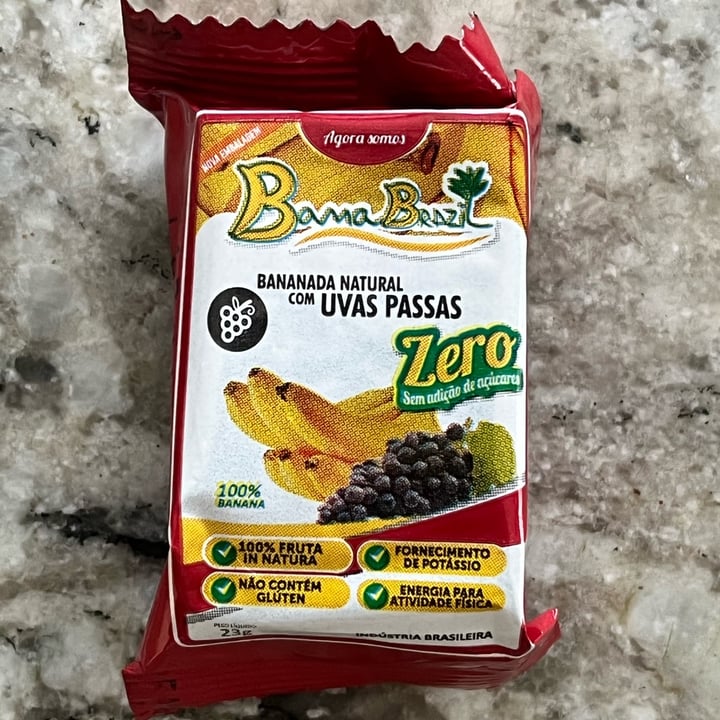 photo of Bama Brazil  Bananada Natural Com Uvas Passas shared by @gabialencar on  12 May 2022 - review