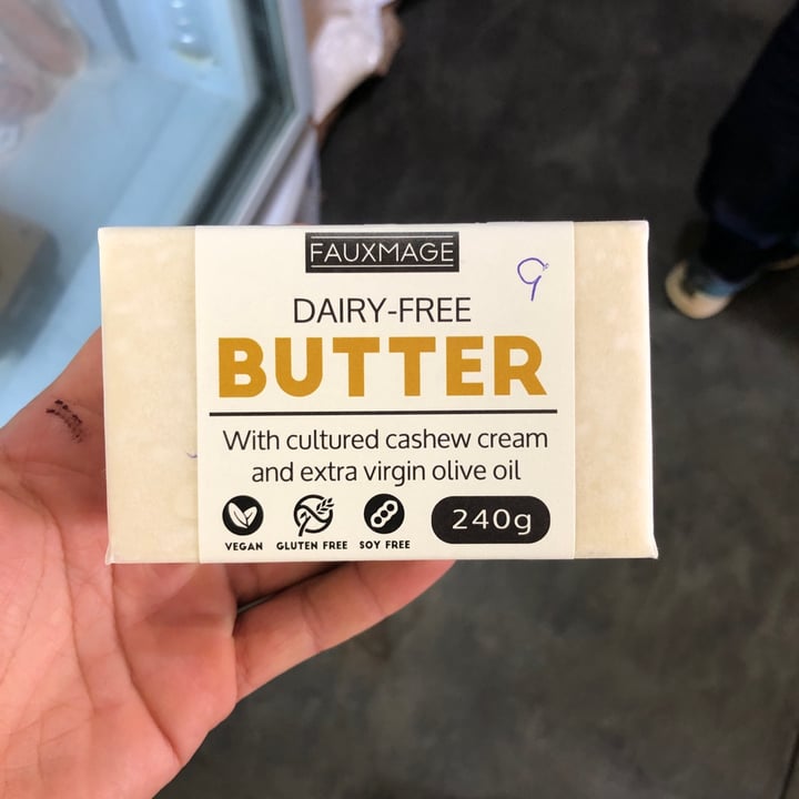 photo of Fauxmage Dairy-Free Butter shared by @rubensubias on  01 Jun 2022 - review