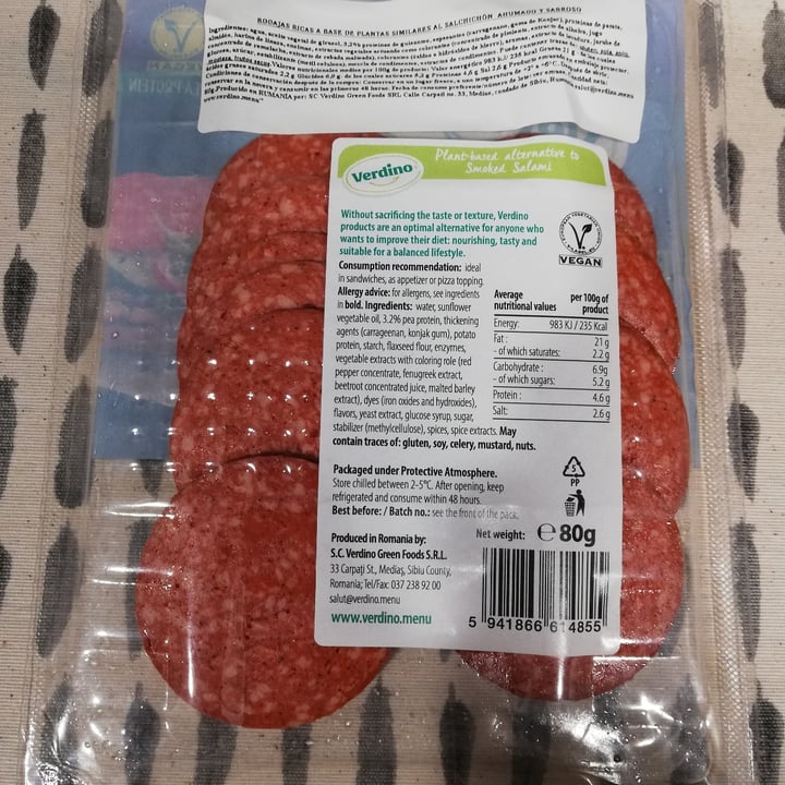 photo of Verdino Salami shared by @copito on  10 Nov 2021 - review