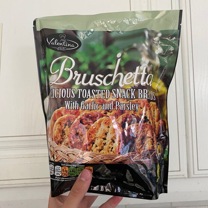 photo of Valentina snacks Bruschetta With Garlic And Parsley shared by @kitlovescookies on  23 Sep 2020 - review