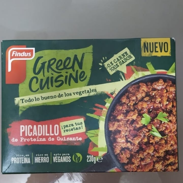 photo of Findus Picadillo de Proteína de Guisante (Carne picada) shared by @vegan-ana on  05 Jul 2021 - review