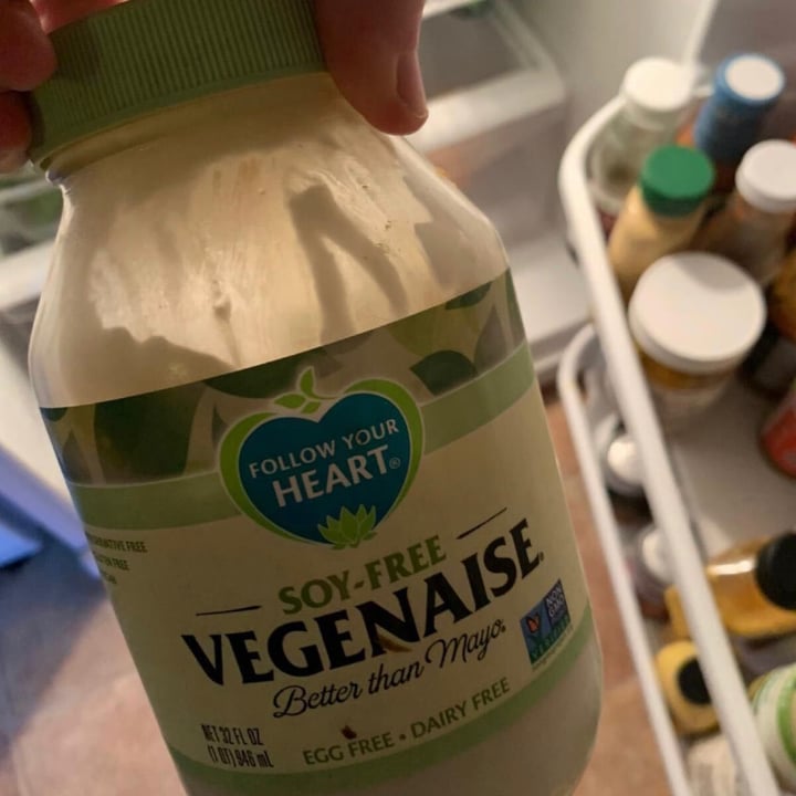 photo of Follow Your Heart Original Vegenaise shared by @plantbasedpower on  29 Jun 2020 - review