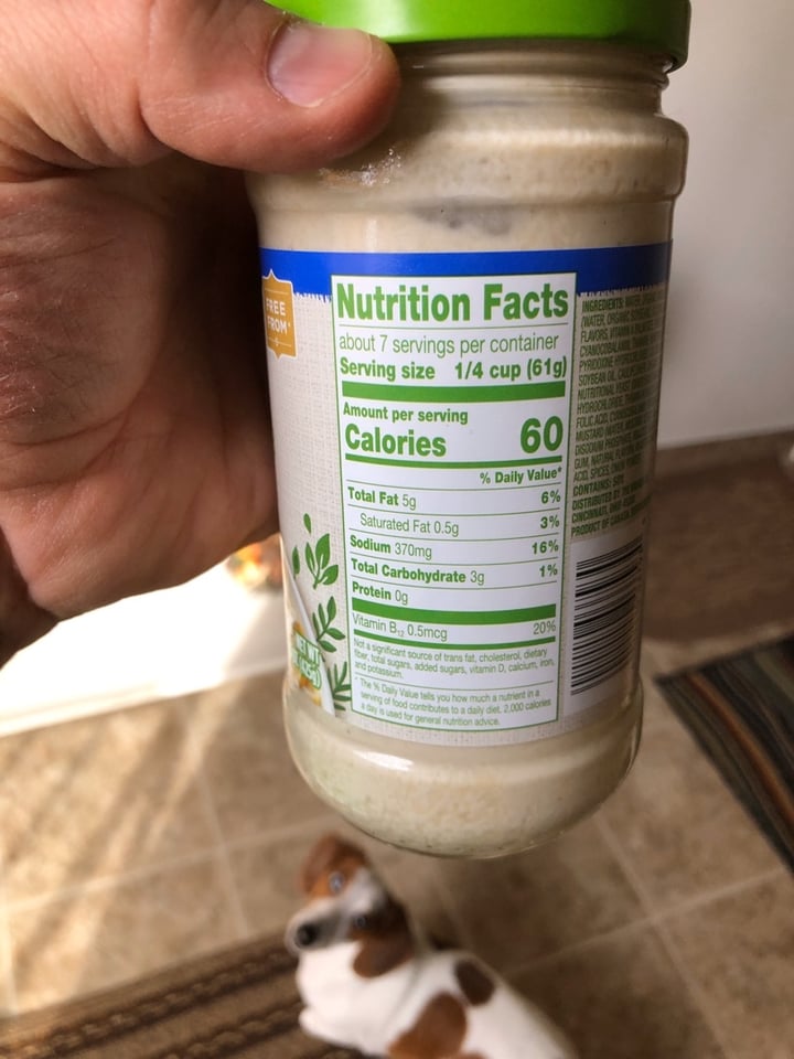 review photo of Simple Truth Plant Based Alfredo Vegan Pasta Sauce shared by @steffensenskitchen on 11 Feb 2020 - review