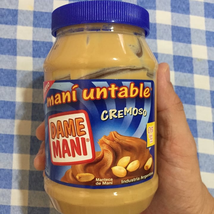 review photo of Dame Mani Mantequilla de Maní Cremosa shared by @castrovxtatt on 28 Feb 2021 - review