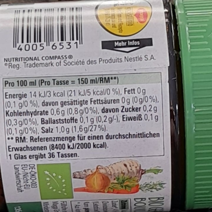 photo of Maggi Gemüsebrühe (vegetable stock) shared by @sbirurossa on  18 Apr 2022 - review