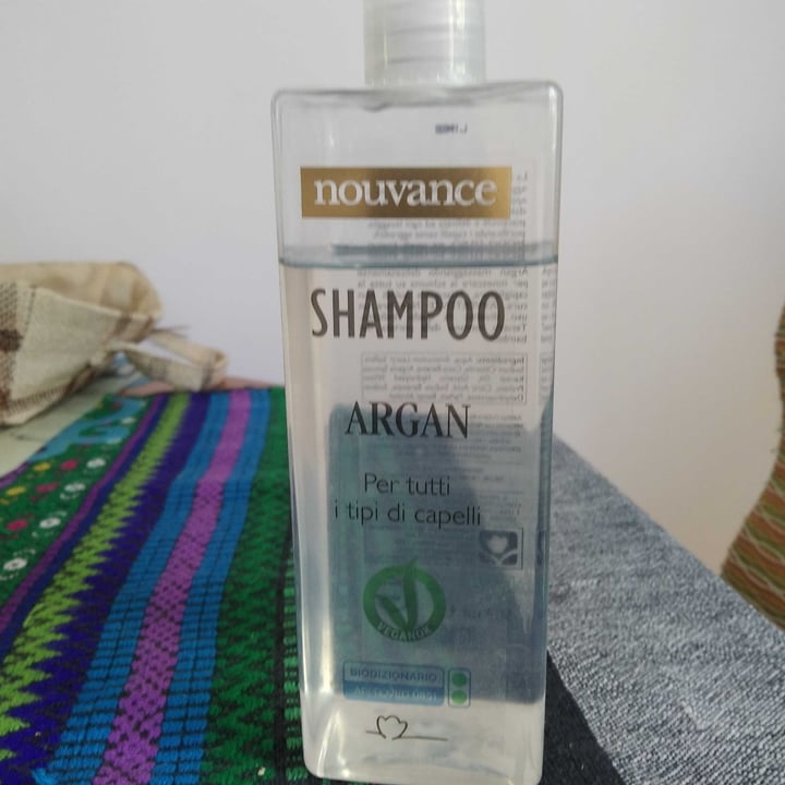 photo of Nouvance Shampoo argan shared by @saradegrossi on  20 May 2021 - review