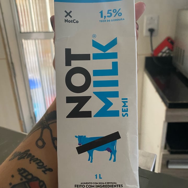 photo of NotCo Not Milk 3% Teor de Gordura shared by @tatamonroe on  25 Apr 2022 - review