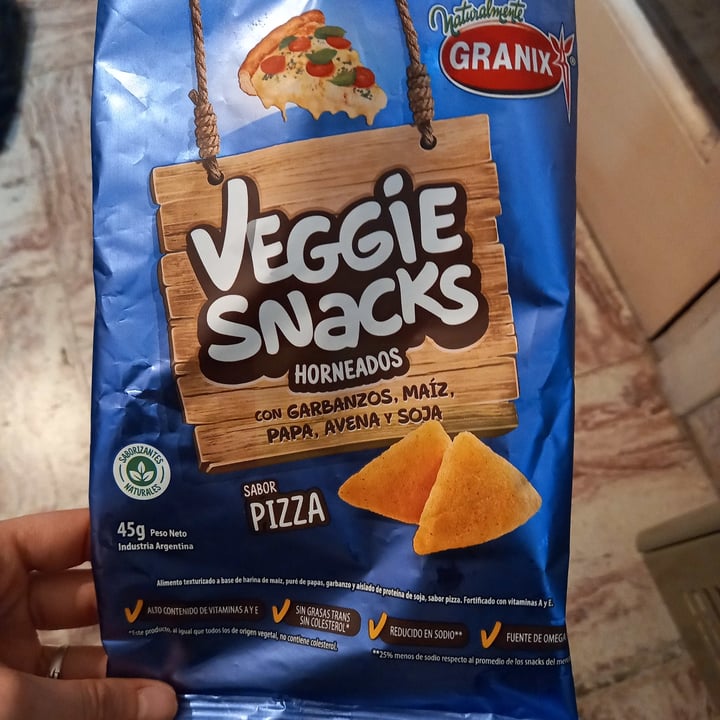 photo of Granix Veggie Snacks sabor Pizza shared by @mardumrauf on  06 Jun 2021 - review