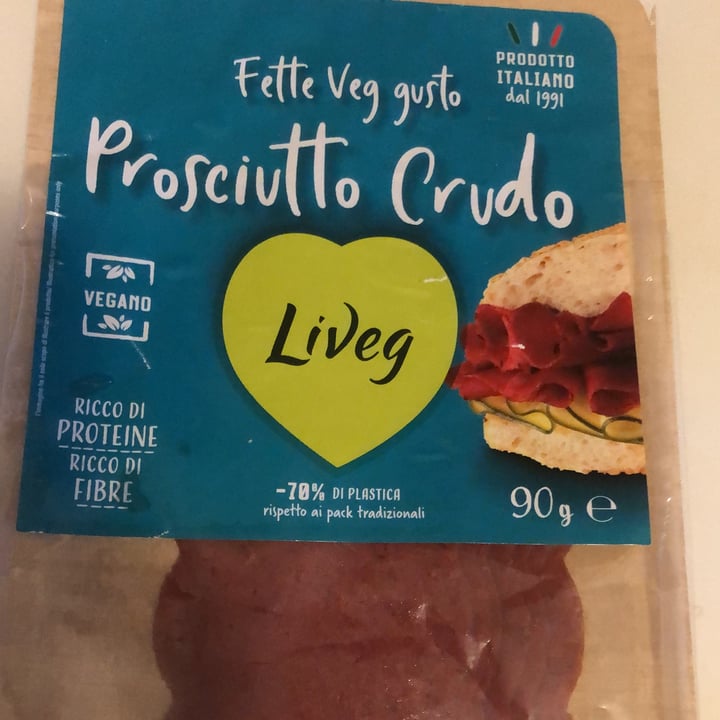 photo of Liveg Affettato gusto prosciutto crudo shared by @sillymalagoli on  07 Sep 2022 - review