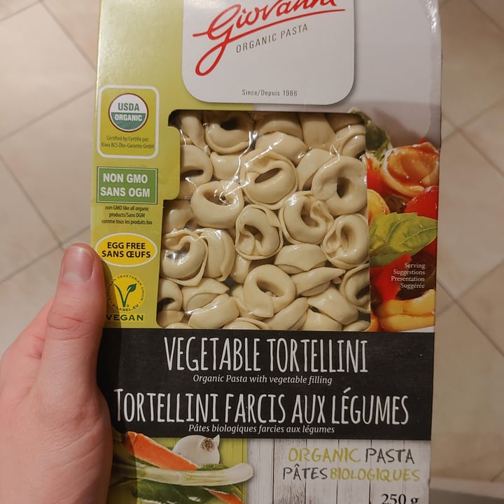 photo of Giovanni Vegetable Tortellini shared by @gatitos on  28 Nov 2021 - review