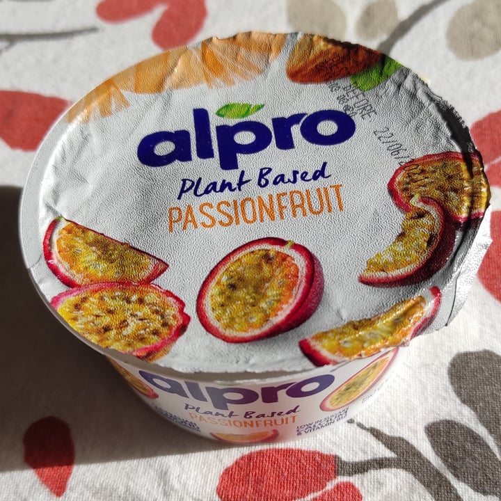 photo of Alpro Passion fruit yoghurt shared by @jesseats on  20 Jun 2021 - review