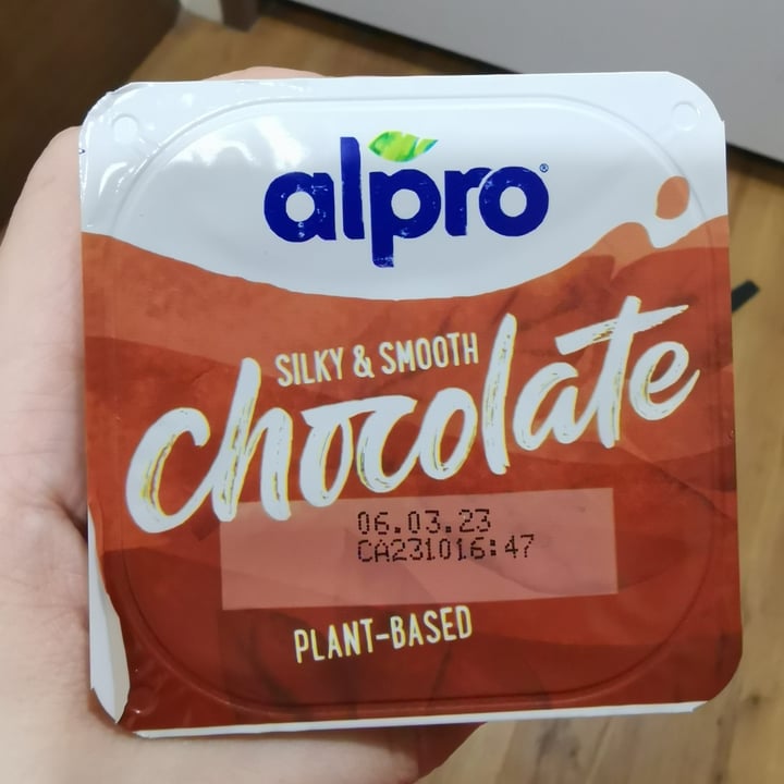 photo of Alpro Devilshly Dark Chocolate Plant-Based Dessert  shared by @plantiful on  01 Nov 2022 - review