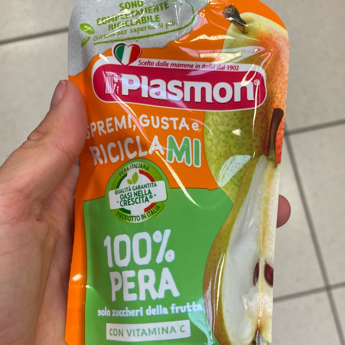 Merenda Sana GoGo Squeez Purea Di Mela - 18 Monoporzioni Da 90g, Solo Frutta, Snack Sano Per Bambini GoGo Squeez Mela