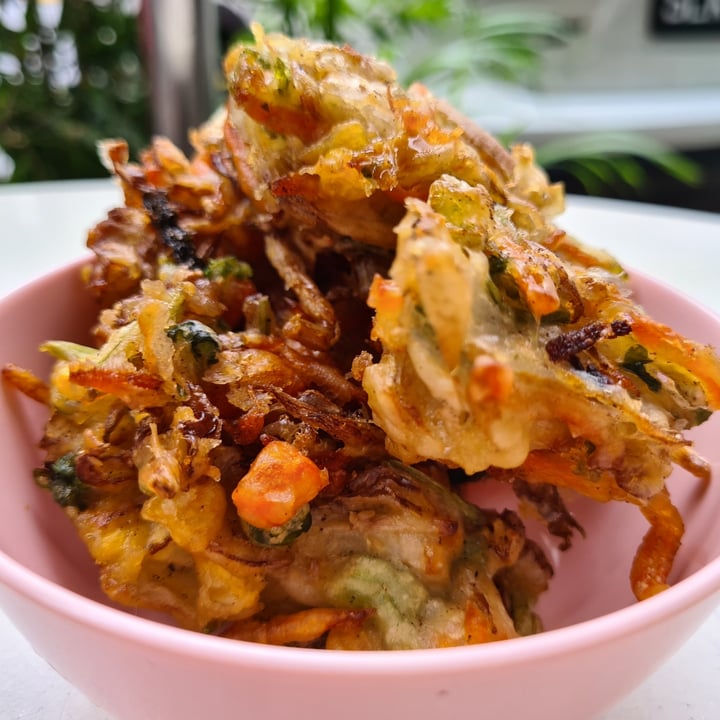 photo of 795a Yishun Coffee Shop Vegetable Fritter shared by @gretchforveg on  19 Dec 2020 - review