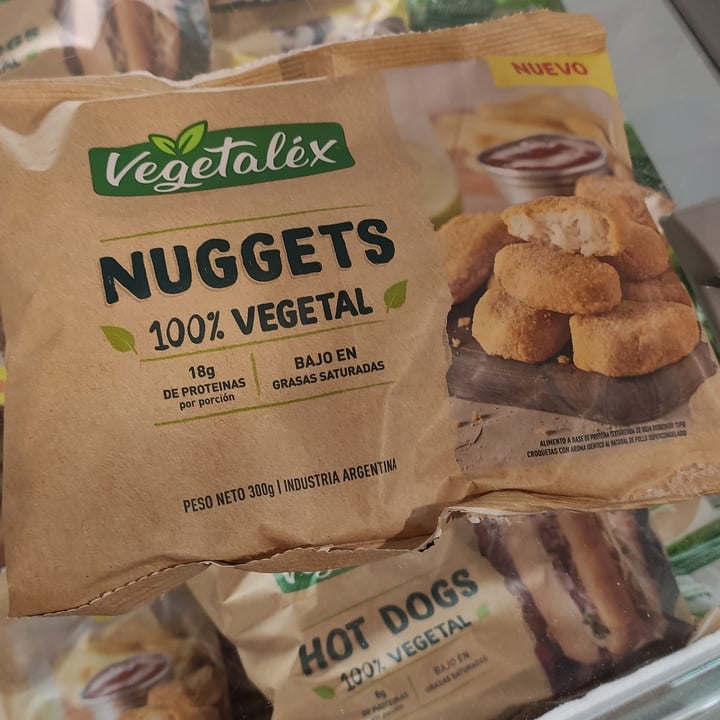 photo of Vegetalex Nuggets 100% vegetal shared by @alejom on  14 Nov 2021 - review