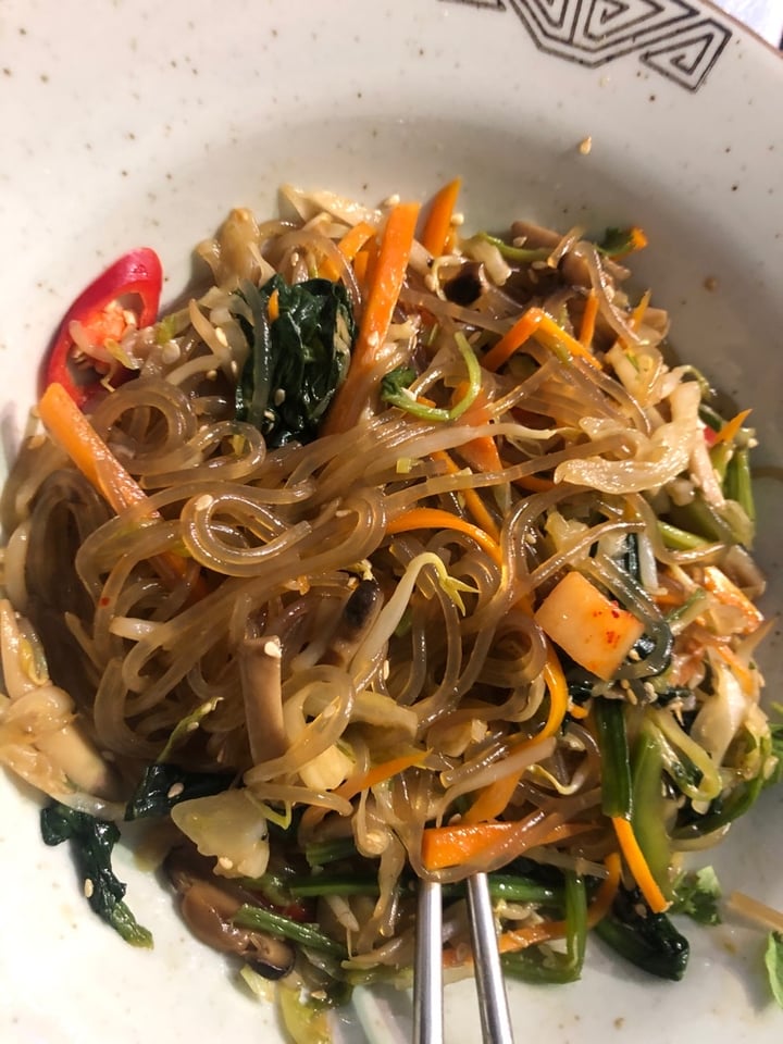 photo of The Boneless Kitchen Japchae (Sweet Potato Noodle stir fried with assorted vegetables) shared by @eluckcock on  15 Dec 2019 - review
