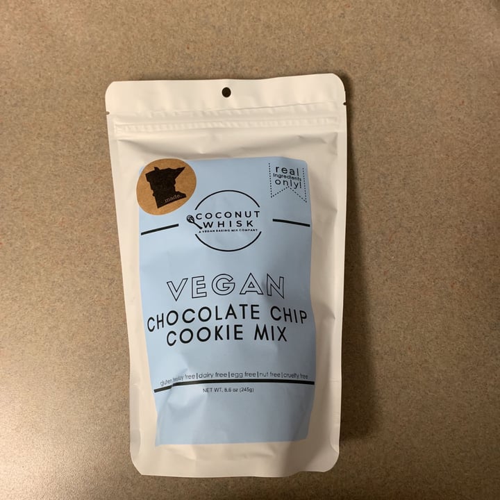 photo of Coconut Whisk Vegan Chocolate Chip Cookie Mix shared by @cathygodfrey on  09 Jun 2019 - review
