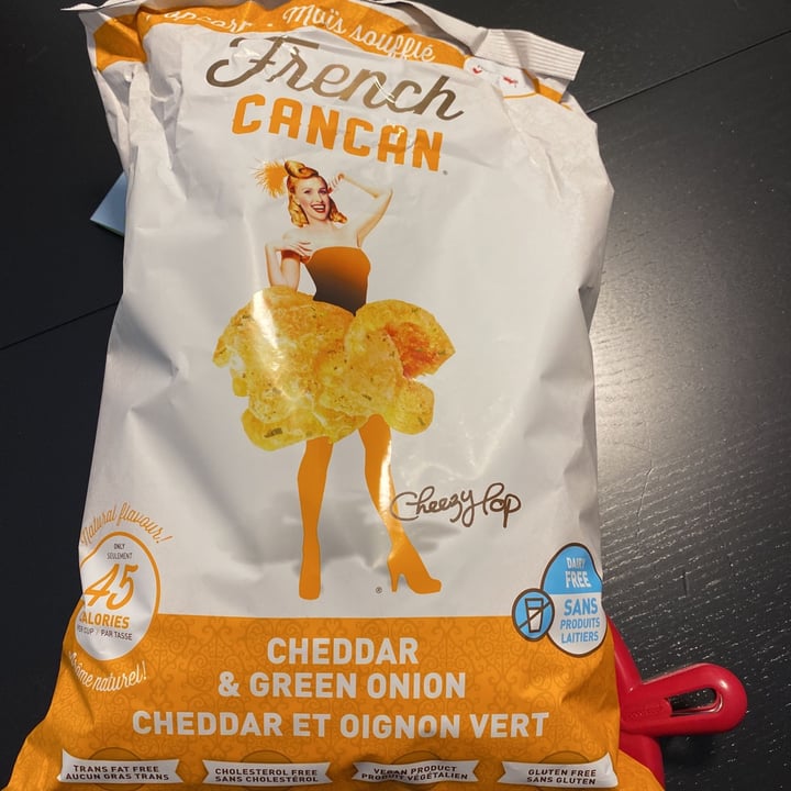 French Cancan Cheddar & Green Onion Popcorn Review abillion