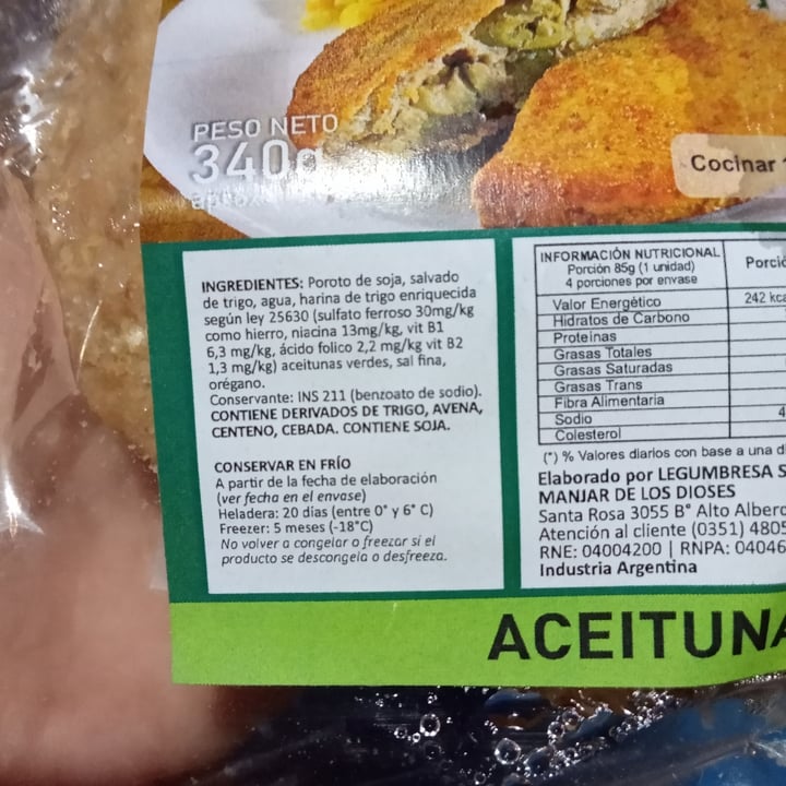 photo of Manjar de los dioses Hamburguesas Rellenas De Aceituna shared by @marielfer on  14 Jan 2022 - review