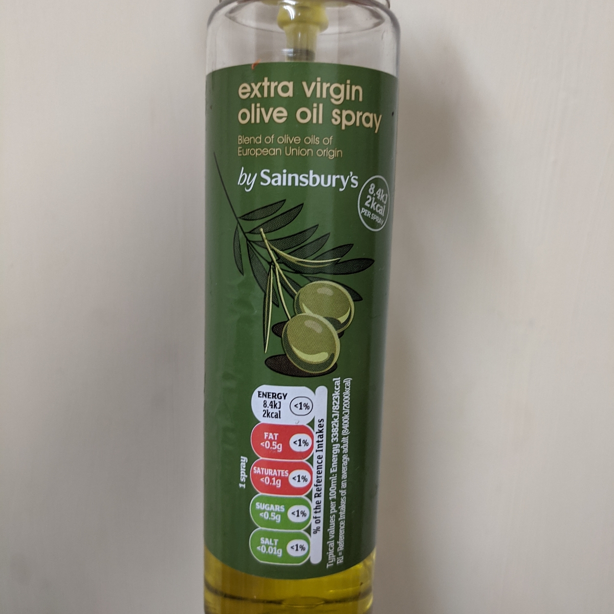 Sainsbury's Extra Virgin Olive Oil Spray Reviews abillion