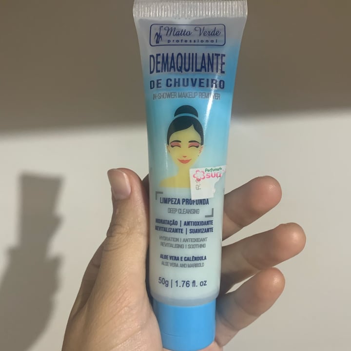 review photo of Matto verde demaquilante de chuveiro shared by @rafaelaviolino on 11 May 2022 - review