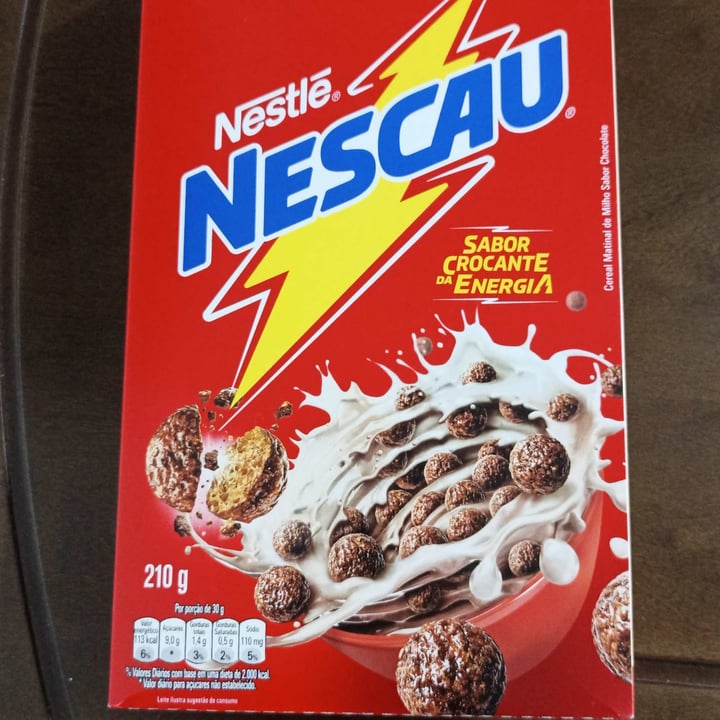 photo of Nescau Cereal Cereal Nescau shared by @thaisvegan on  22 Feb 2022 - review