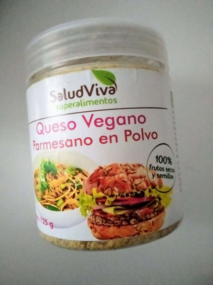 photo of Saludviva Superalimentos Queso Vegano Parmesano En Polvo shared by @marilina on  25 Nov 2019 - review