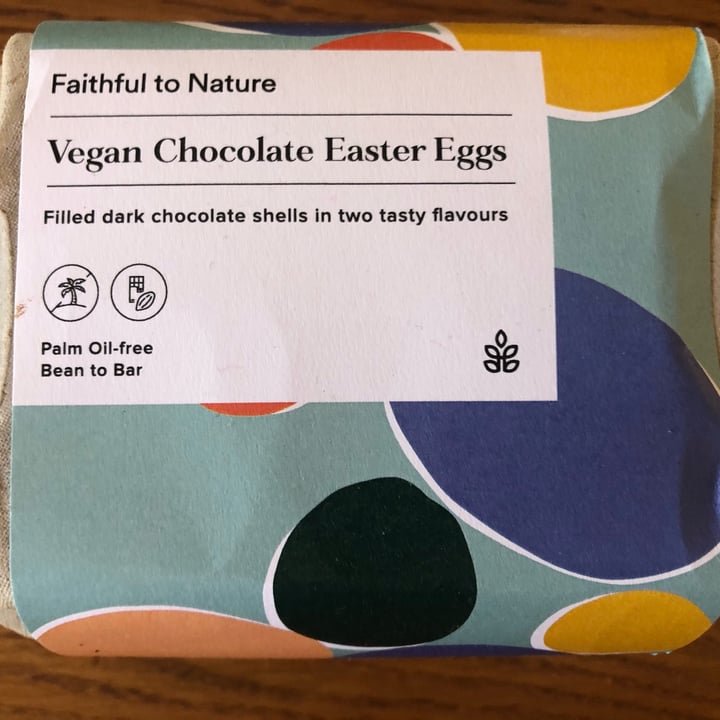 photo of Faithful to Nature Vegan chocolate Easter eggs shared by @jessm on  21 Apr 2022 - review
