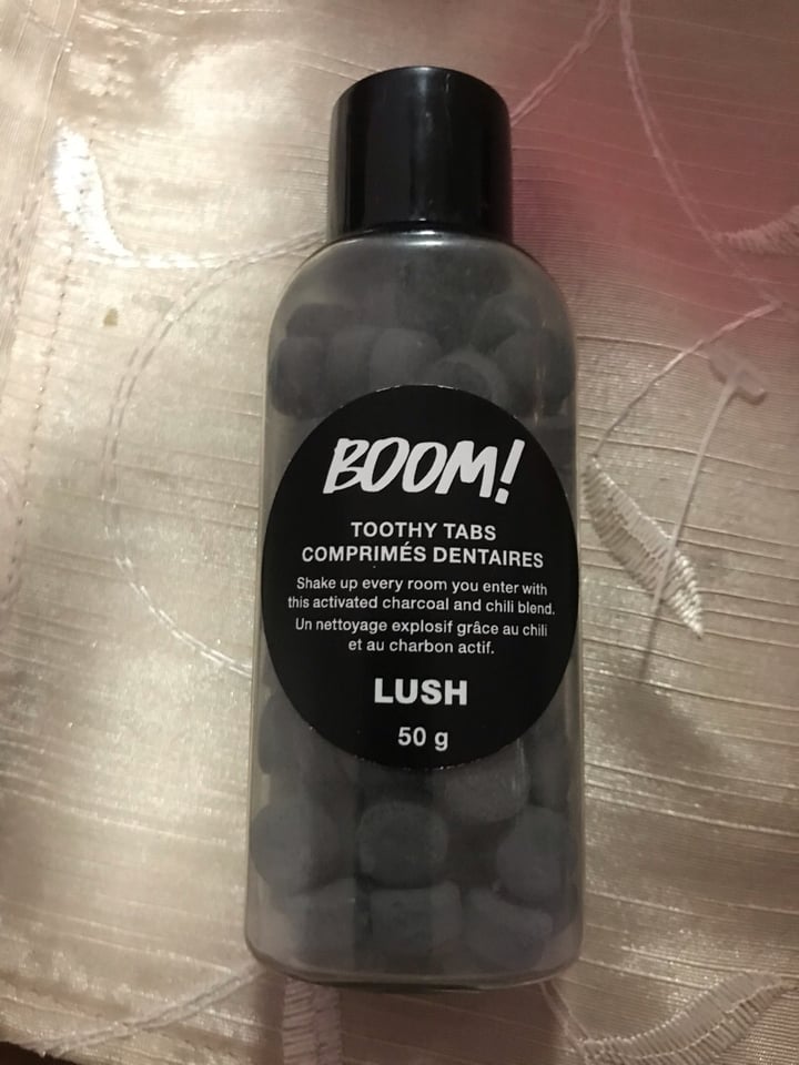 photo of LUSH Fresh Handmade Cosmetics Boom! Toothy Tabs shared by @mia23 on  29 Dec 2019 - review