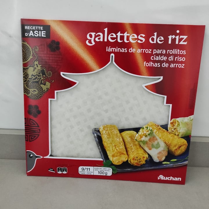 photo of Auchan Láminas de arroz shared by @carlitoscarlos on  25 Apr 2022 - review