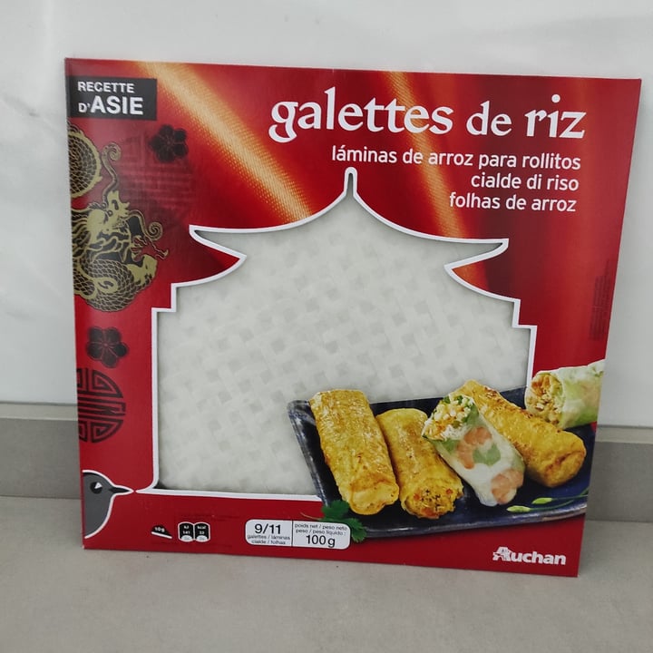 review photo of Auchan Láminas de arroz shared by @carlitoscarlos on 25 Apr 2022 - review