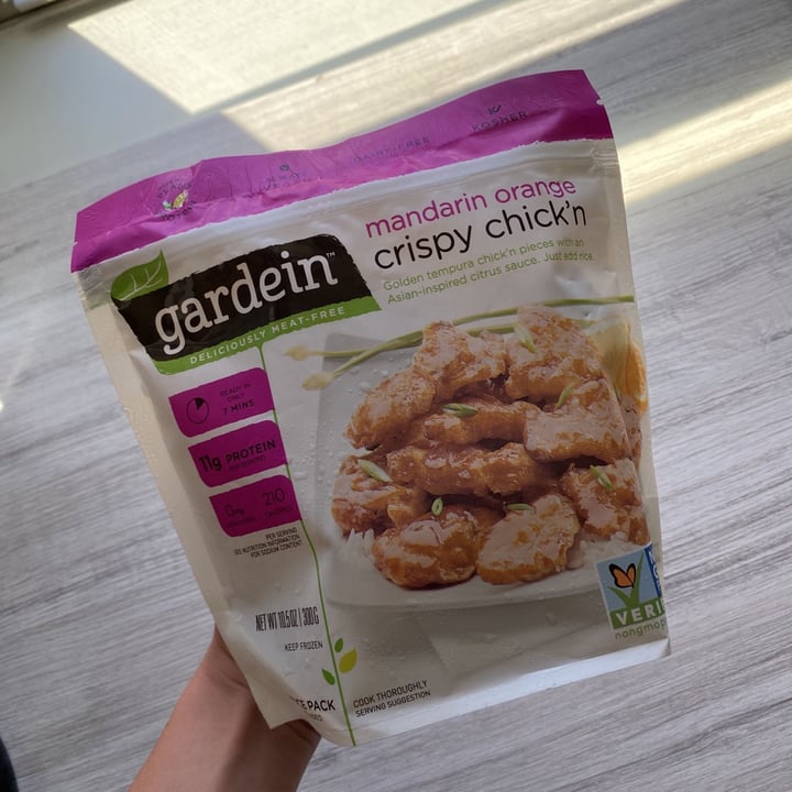 photo of Gardein Mandarin Orange Crispy Chick’n shared by @ryenn on  27 Jun 2021 - review