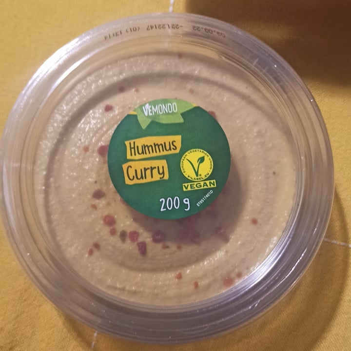 photo of Vemondo  Hummus Curry shared by @cipollina85 on  28 Oct 2022 - review