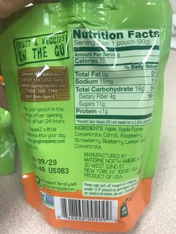 GoGo squeeZ - Boulder Berry