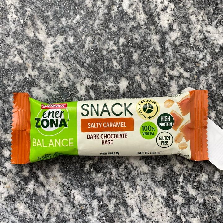 photo of Enervit Snack salty caramel shared by @alessandramina on  28 Jun 2022 - review