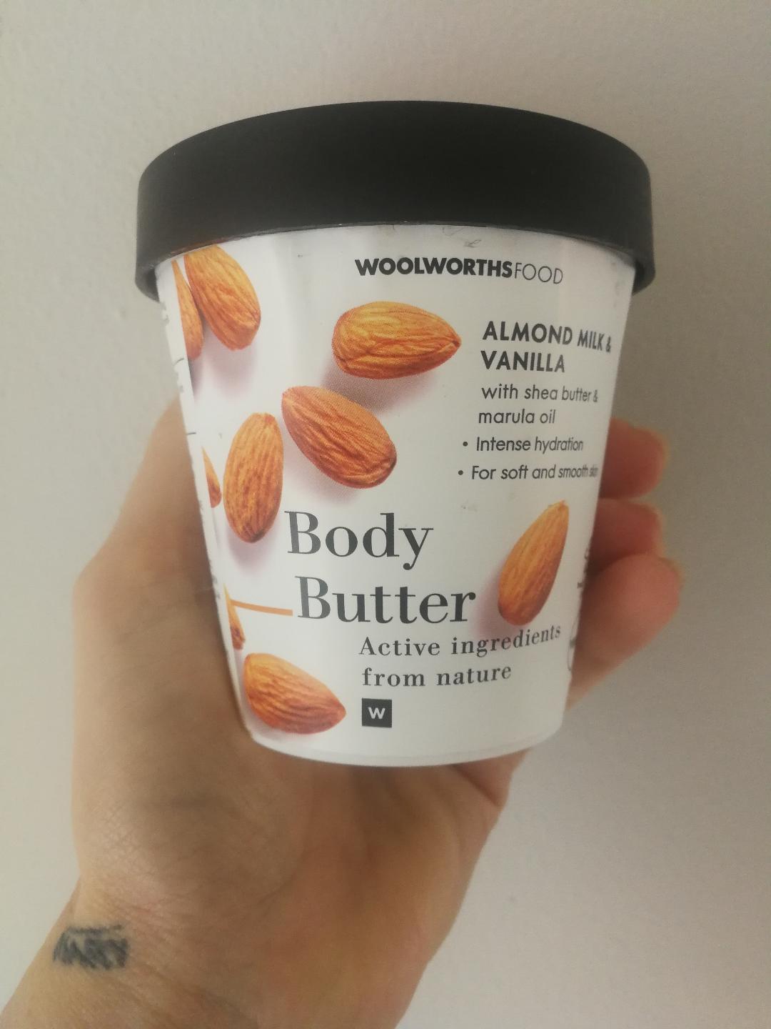 Woolworths Woolworths Almond Milk and Vanilla Body Butter Reviews