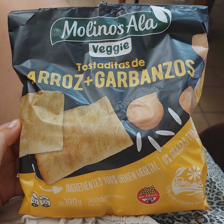 photo of Molinos Ala Tostaditas de Arroz y Garbanzos shared by @carlag on  22 Dec 2021 - review